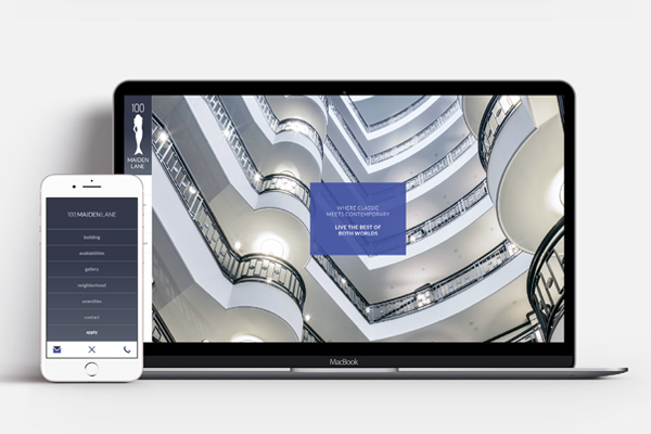 100 Maiden Lane Residential Website