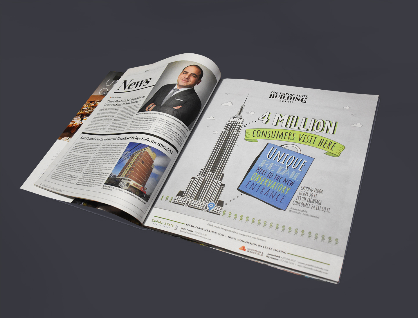 ESB Commercial Observer Ad